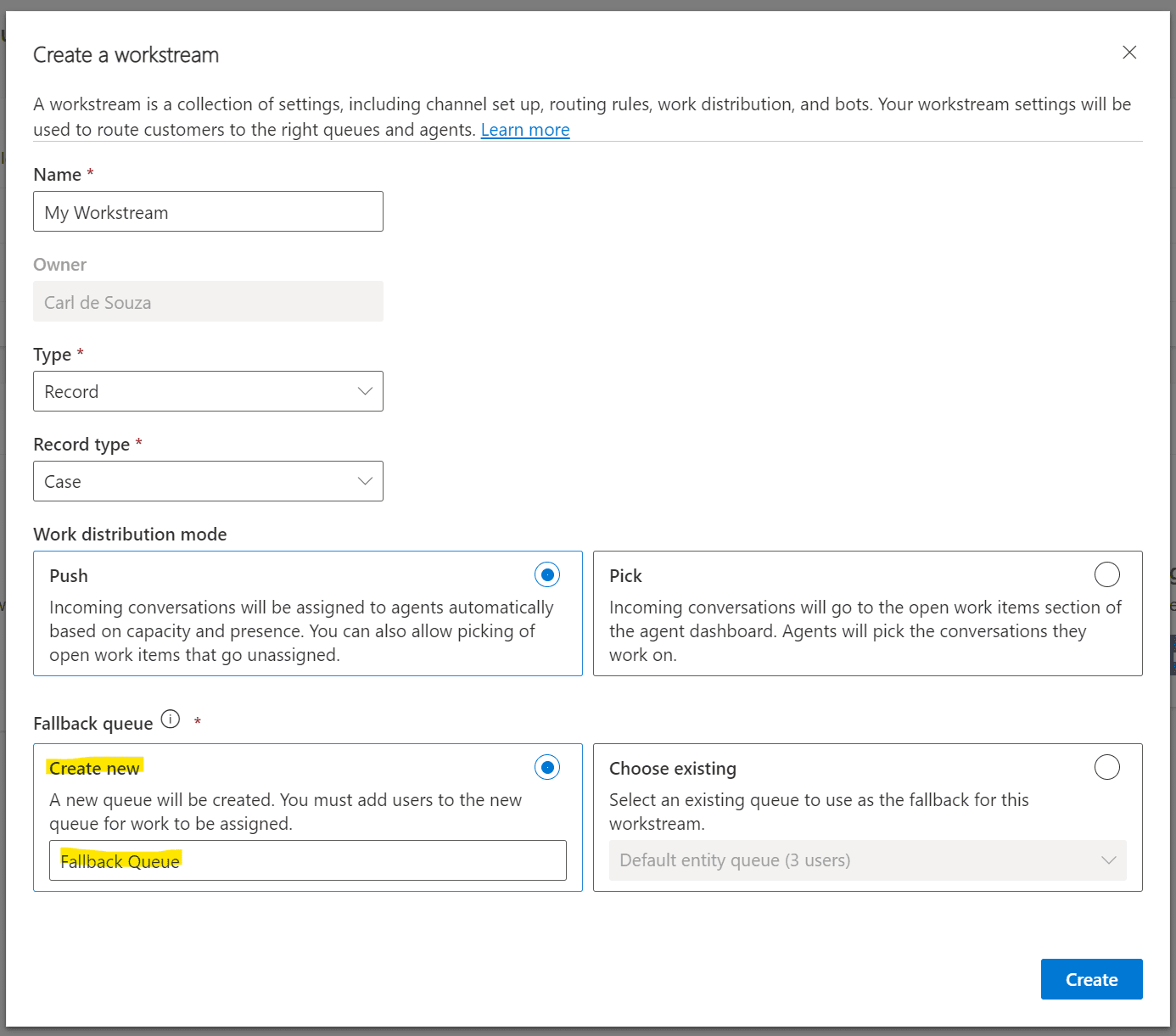 Unified Routing Fallback Queues | Dynamicas